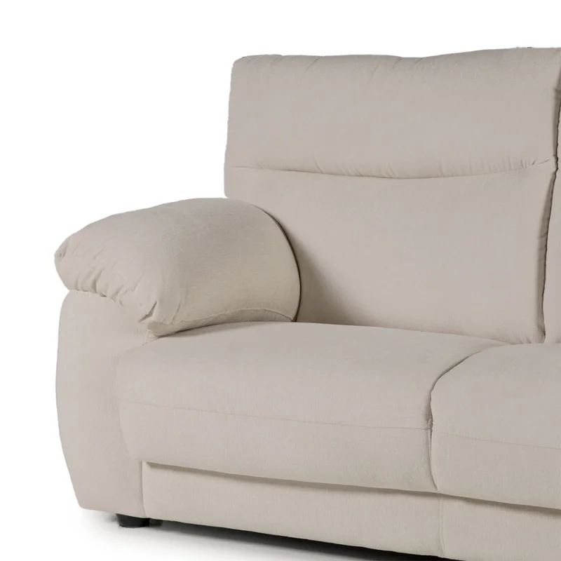 Sofá Aura - Tela Aquaclean Sustentable - 2 cuerpos - A fabricar en Gris - Sillones y sofás, Uruguay | Nyr, vista 4