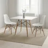 Mesa Cuadrada Modelo Eames - Color Blanca en Blanco - Mesas de comedor, Uruguay | Champagne Home, vista 1 de 4