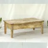 M-73 Mesa ratona elevable 120x65x45 en Madera natural - Mesas de living, Uruguay | Victoriana, vista 1 de 3