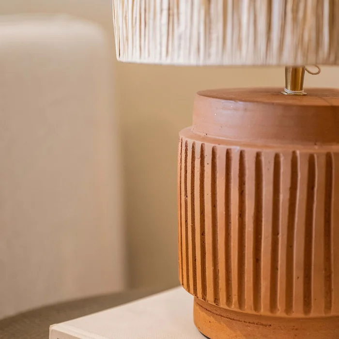 Lámpara de mesa Terracotta en Terracota - Lámparas de mesa, Uruguay | De Arcos, vista 2