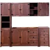 Aereo 2 Puertas 2 Estantes Linea Mexicana Mueble Cocina E978 en Madera natural - Butacas, banquetas y puffs, Uruguay | Soy Hogar, vista 5 de 6