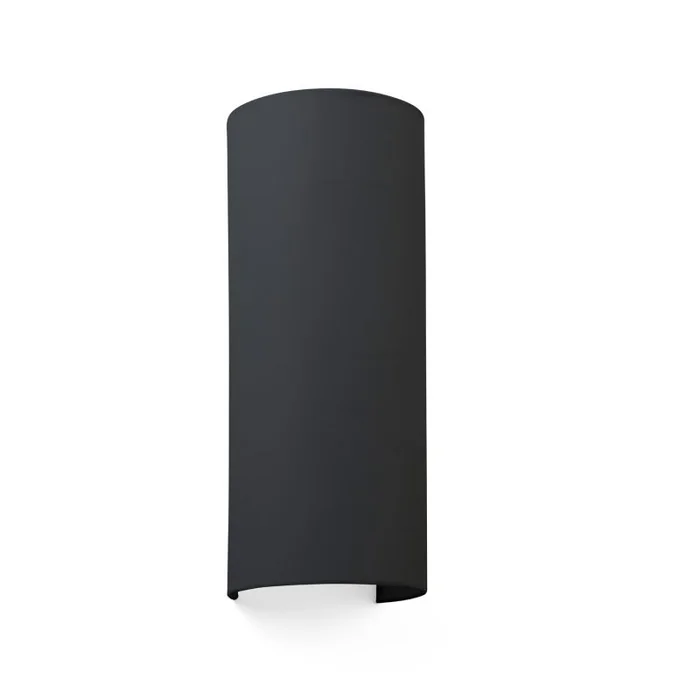 Aplique sleek tubo L negro en Negro - Iluminación, Uruguay | La Perla