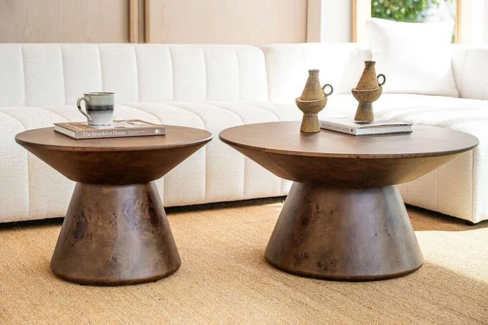 MESA ROOT - 60 X 42 CMS en Marrón - Mesas de living, Uruguay | La Iberica, vista 5