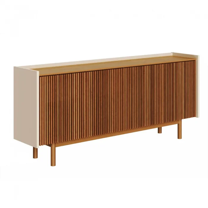 Aparador Buffet Dune Ripiado 1.6 - Linea Manhattan - Off White en Focus Mari Slim - Aparadores y recibidores, Uruguay | Rústico Hogar, vista 2
