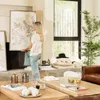 SILLON CUERO ITALIANO - 3 CUERPOS en Marrón - Sillones y sofás, Uruguay | La Iberica, vista 17 de 30