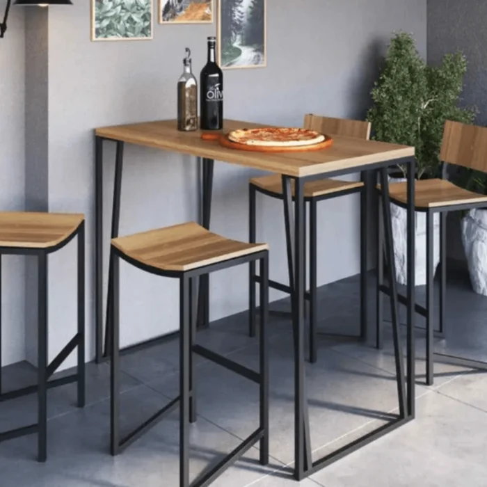 BANQUETA DE BAR GALES - Butacas, banquetas y puffs, Uruguay | Forum Design, vista 2