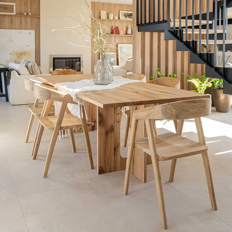 Mesa de comedor Tania 240 en Madera natural - Mesas de comedor, Uruguay | De Arcos, vista 3