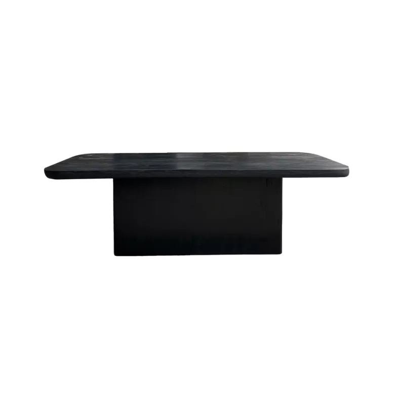 MESA COMEDOR OSLO TEKA NEGRO en Negro - Mesas de comedor, Uruguay | Masinfinito Casa