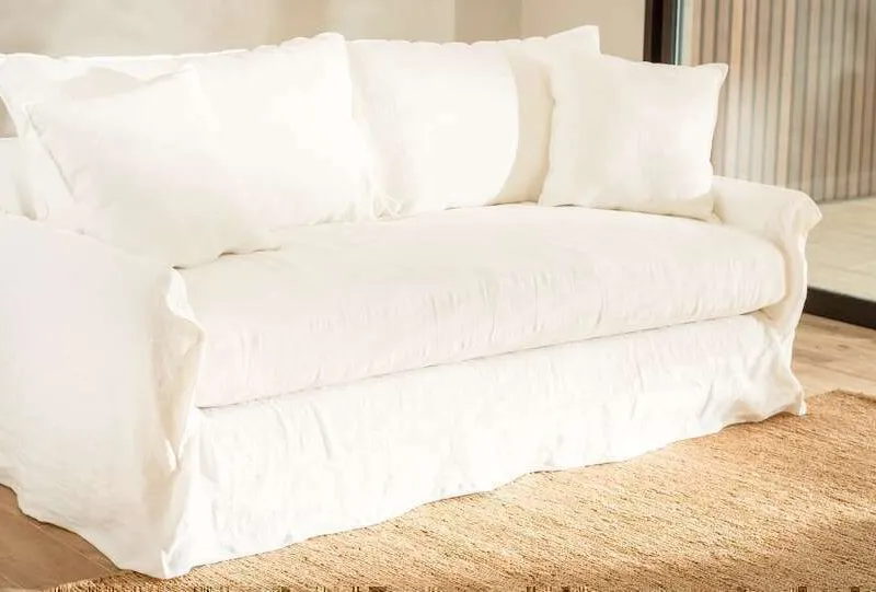 SILLON ALMA LINO BLANCO - 2.08 MTS - Sillones y sofás, Uruguay | La Iberica
