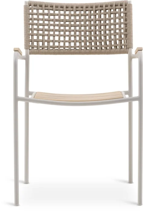 Silla apilable AJSTRUP beige en Beige - Muebles para el exterior, Uruguay | JYSK, vista 3