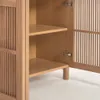 Aparador Beyla de madera maciza y chapa de roble 180 x 71,5 cm FSC 100 % en Madera natural - Aparadores y recibidores, Uruguay | Kavehome, vista 4 de 9