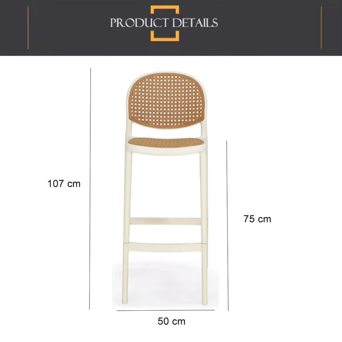 Banqueta Amiens 2 en 1 Blanco en Blanco - Butacas, banquetas y puffs, Uruguay | Decotech, vista 8