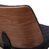 Asiento Oficina Madera-y-pu Negro Elegant en Negro - Escritorios y sillas de escritorio, Uruguay | Divino, vista 4 de 7