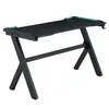 Escritorio Gamer Mdf-y-metal Negro Led en Negro - Escritorios y sillas de escritorio, Uruguay | Divino, vista 2 de 3