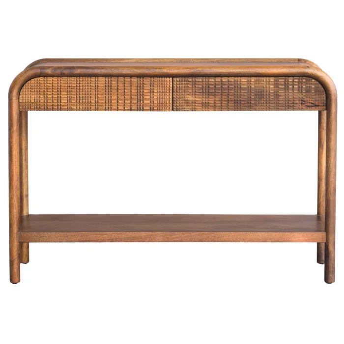Consola Madera-de-mango Marron Bento Walnut en Marrón - Mesas de living, Uruguay | Divino, vista 2
