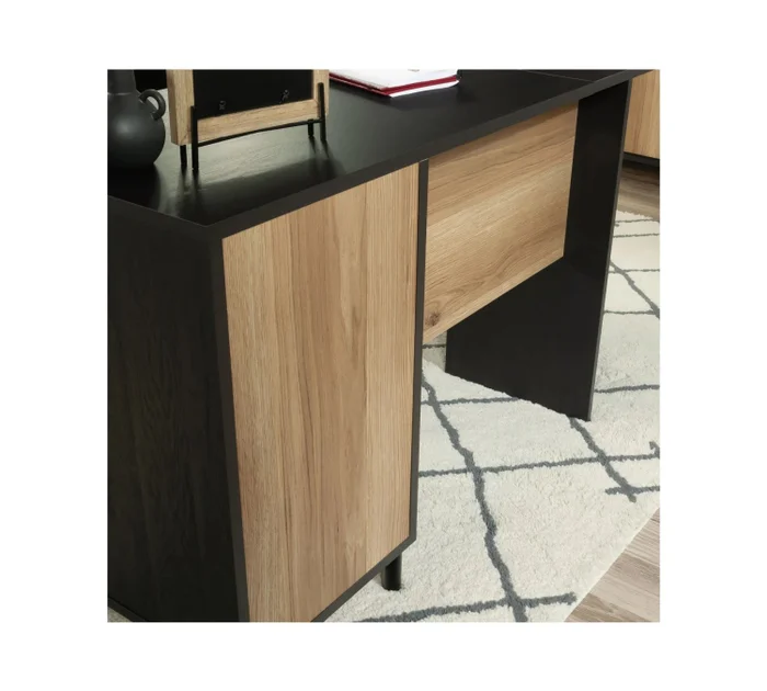 Escritorio Esquinero En L - Sauder - Linea Acadia Way en Negro - Escritorios, Uruguay | Ecowood, vista 3