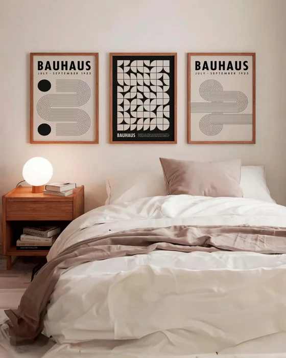 Bauhaus - Black en Multicolor - Láminas, Uruguay | La Cuadrería