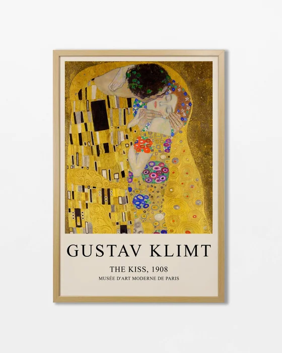 Gustav Klimt - The kiss - Láminas, Uruguay | La Cuadrería