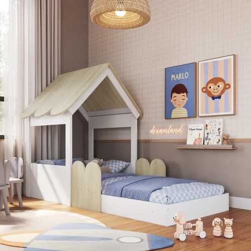 Cama Infantil Casita - Dormitorio, Uruguay | RM Muebles y Deco