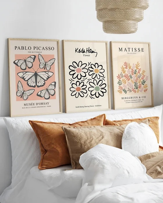 Picasso - Haring - Matisse en Multicolor - Láminas, Uruguay | La Cuadrería