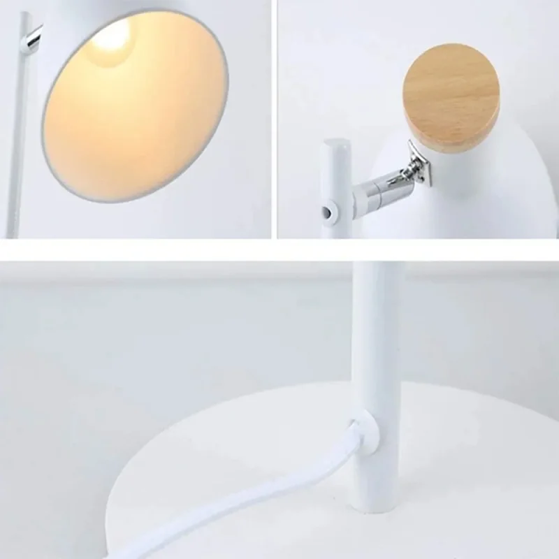 Lámpara De Mesa Odin Blanca en Blanco - Lámparas de mesa, Uruguay | Serlux, vista 4
