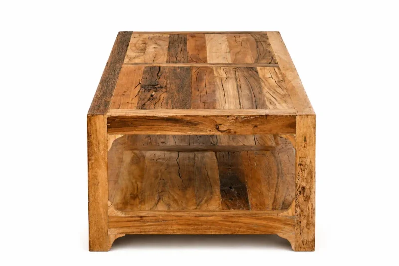 M183 Mesa ratona 130x70x45 en Madera natural - Mesas de living, Uruguay | Victoriana, vista 4