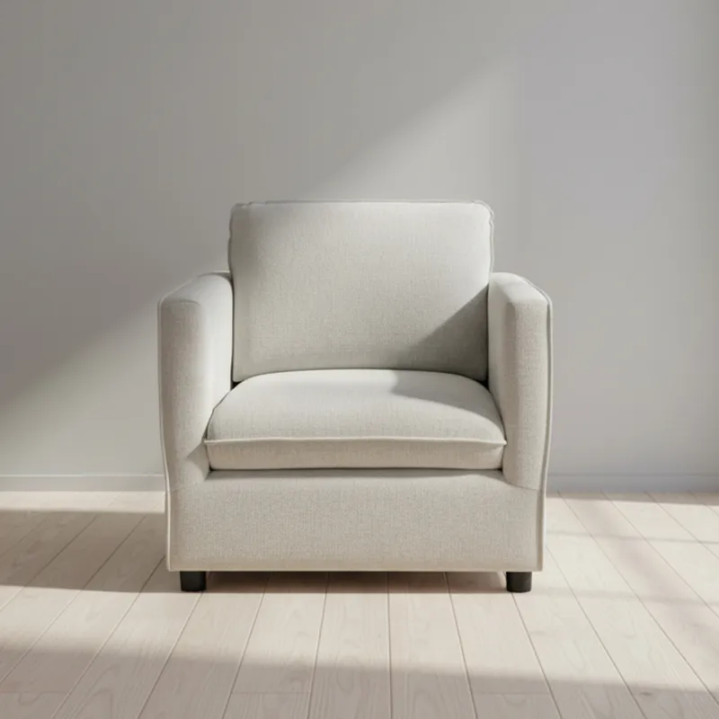 Butaca Tela Natural-beige Amsterdam Beige en Beige - Sillones y sofás, Uruguay | Divino