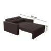 Sofa Cama 2 Plazas Abertura Frontal Ruedas Patas De Madera - Sillones y sofás, Uruguay | Soy Hogar, vista 8 de 10