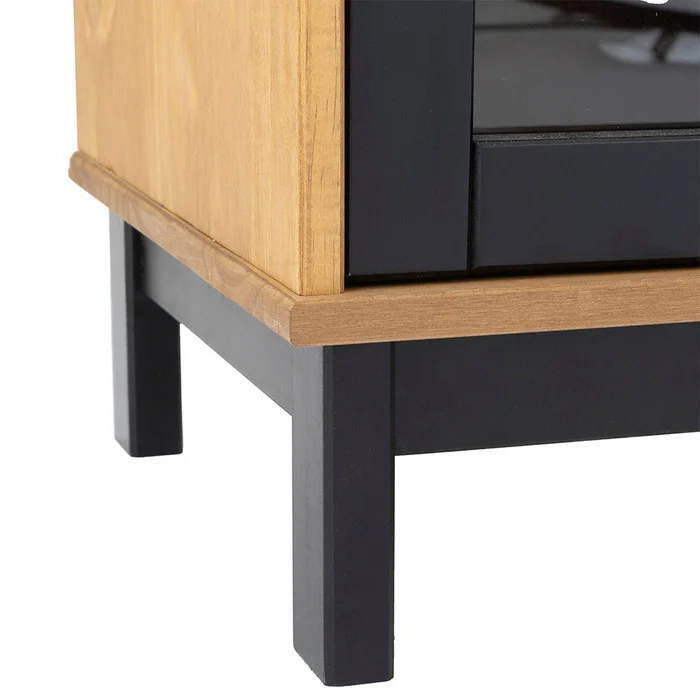 Rack Madera Maciza Línea Denver en Madera natural - Muebles para TV, Uruguay | Ecowood, vista 9