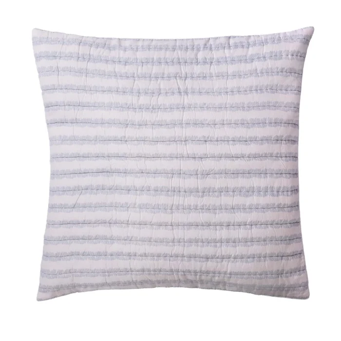 Funda De Almohadón Porto Algodon 65*65,bco/azul - Textiles, Uruguay | Divino