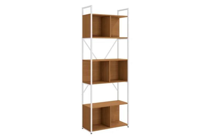 ESTANTERIA CON NICHOS LINEA INDUSTRIAL HIERRO en Negro - Bibliotecas, Uruguay | Balton, vista 7