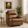 Sillon reclinable 1 cuerpo en Marrón - Sillones y sofás, Uruguay | La Cueva Muebles, vista 2 de 16