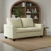 SOFA 100% CUERO - MODELO BLANC - 2 CUERPOS - PERLA MATE en Off-white - Sillones y sofás, Uruguay | Champagne Home, vista 4 de 5