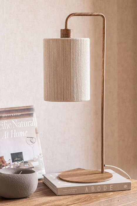 LAMPARA DE MESA MALIBU en Beige - Lámparas de mesa, Uruguay | La Iberica