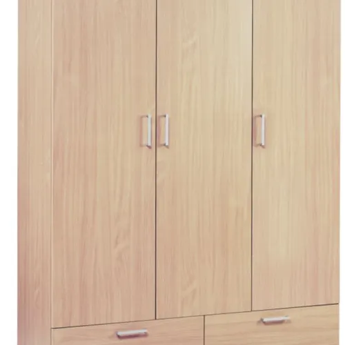 Armario ELLESTED 144x200 roble claro - Roperos y placares, Uruguay | JYSK
