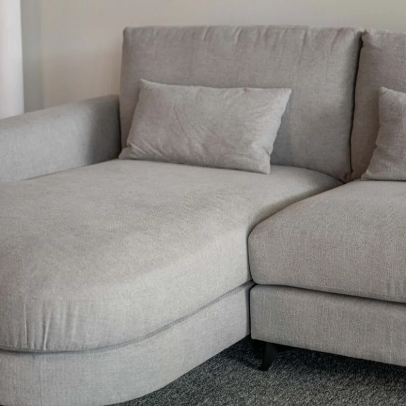 Sofá Da Vinci / Gris Claro en Gris - Sillones y sofás, Uruguay | Fábrica Italiana, vista 4