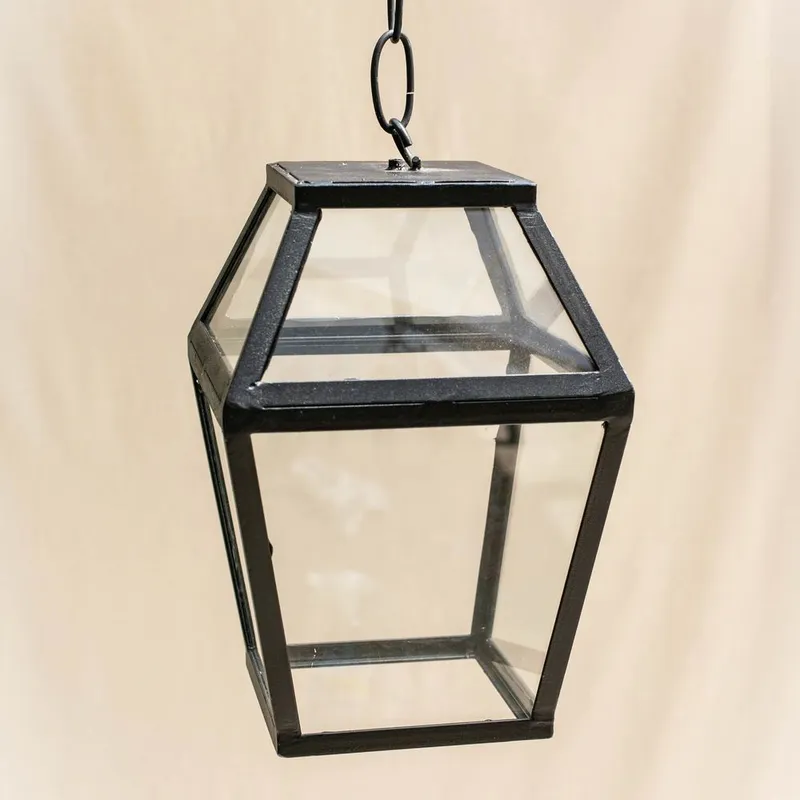 Farol Rosina - Zainas en Negro - Velas y Portavelas, Uruguay | Zainas