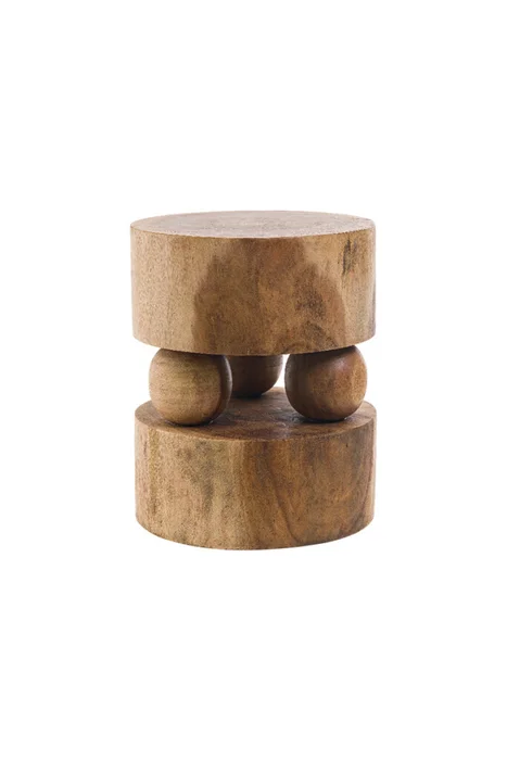 BANCO SUNDAYS 35x35x50CM en Madera natural - Butacas, banquetas y puffs, Uruguay | Vinibel