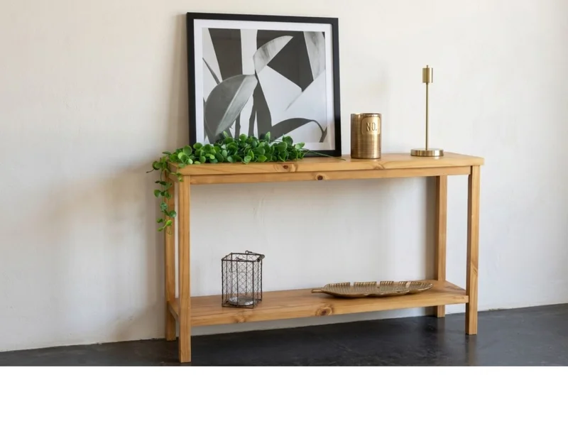 Recibidor DE CAMPO MUESTRA en Madera natural - Muebles para TV, Uruguay | Finkel, vista 3
