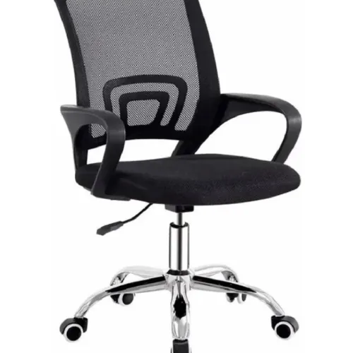 Silla Escritorio Mesh Asiento Tela (imp) Mc099b en Negro - Escritorios y sillas de escritorio, Uruguay | Albanés