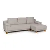 Rinconera Adalia - Tela Microfibra - Chaise derecho - 9248 (Beige) en Beige - Sillones y sofás, Uruguay | NYR, vista 1 de 4