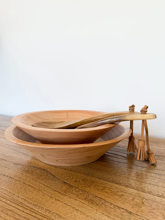 Juego de bowls en madera de eucalipto en Madera natural - Decoración, Uruguay | Dreams On Time