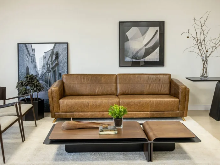 Mesa Donna en Marrón - Mesas de living, Uruguay | Arquetipo, vista 2