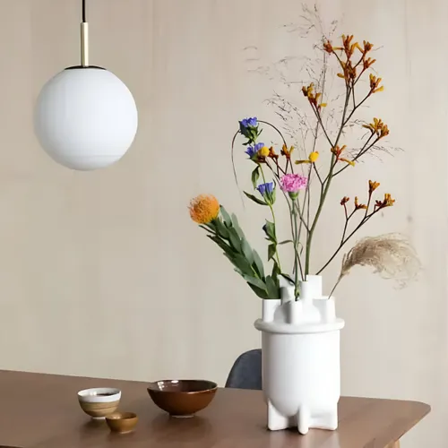 Florero BASSIN Blanco Large - Decoración, Uruguay | Viasono