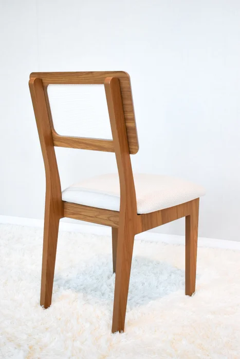 Silla de comedor Monica 100% MDF con RATAN en Madera natural - Sillas, Uruguay | Balton, vista 14