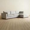 Sofá C/chaise Más De 4 Cuerpos Tela Natural-beige Monaco Natural en Beige - Sillones y sofás, Uruguay | Divino, vista 1 de 7