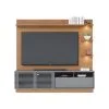 Rack Tv Modular Led Lcd Muebles Living Campeche en Gris - Respaldos de cama, Uruguay | Soy Hogar, vista 3