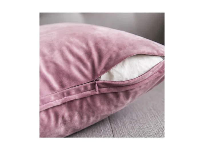 Almohadón Velvet Pink Purple con borde en Multicolor - Textiles, Uruguay | Finkel, vista 3