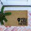 FELPUDO DE COCO 40x60CM H1.5CM YOU ARE HERE - Textiles, Uruguay | Decohogar, vista 3 de 3