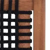 BANQUETA ALTA TRACO CUERDA NEGRA 40x46x106/75CM JATOBA - Muebles para el exterior, Uruguay | Vinibel, vista 6 de 7